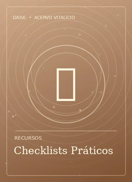 Capa ilustrativa de Checklists Práticos