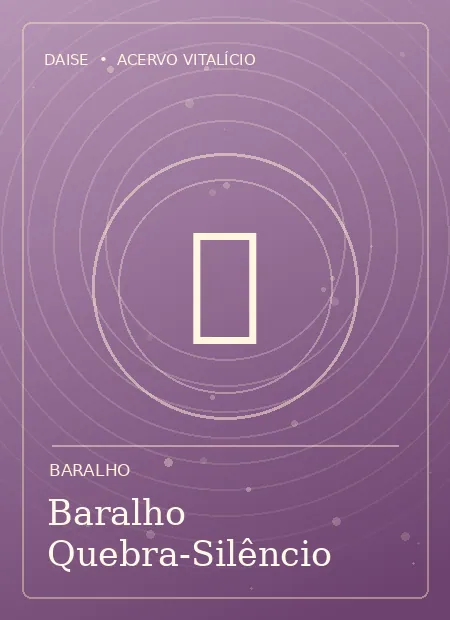 Capa ilustrativa de Baralho Quebra-Silêncio